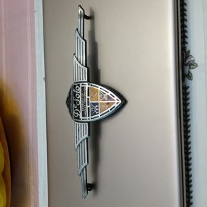 Antique Desoto car emblem